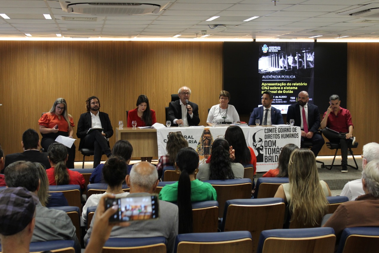 Audiência Pública sobre o Sistema Prisional de Goiás Pastoral